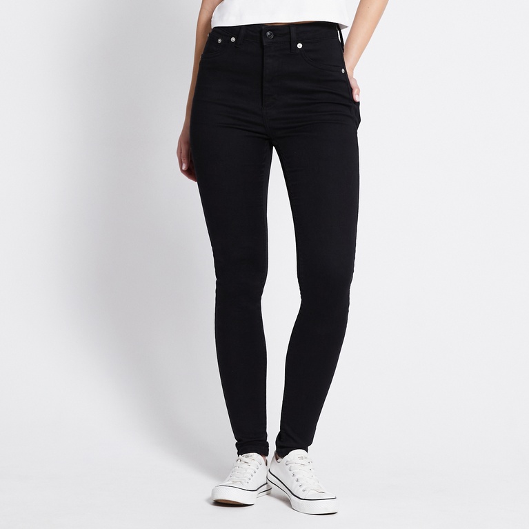 High waist skinny jeans "Snake"